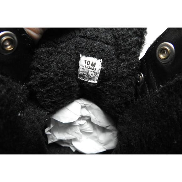 Sperry Women's 10 M Top Sider Hikerfish Black Glitter Boat Boots #9173683 - Picture 10 of 12